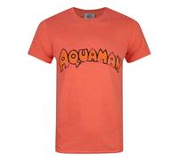 Aquaman - Maglietta a maniche corte con logo - Uomo (NS4069)