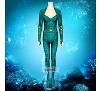 Aquaman Mera Body Costume Cosplay Costume Outfit verde verde v.2