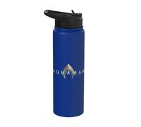 Aquaman Movie Logo Stainless Steel Insulated Water Bottle