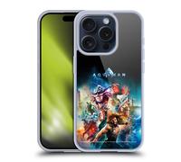 AQUAMAN MOVIE POSTER CUSTODIA COVER MORBIDA IN GEL PER APPLE iPHONE TELEFONI