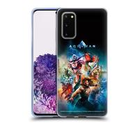 AQUAMAN MOVIE POSTER CUSTODIA COVER MORBIDA IN GEL PER SAMSUNG TELEFONI 1