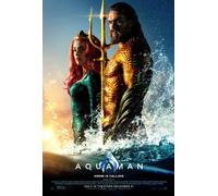 Aquaman Originale Film Poster - Doppio Lato Regolare Stile B - Jason Momoa