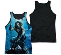 Aquaman Poster Film DC Comics Sublimazione Adulti Canottiera