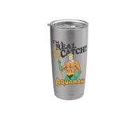 Aquaman Real Catch Bicchiere termico in acciaio inox doppia parete