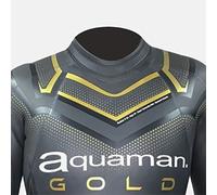 Aquaman Tuta Da Triathlon A Maniche Lunghe Cell Gold