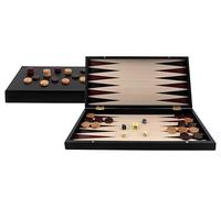 Aquamarine Games - Backgammon Black Series, nero, NO-Value (Compudid CP033)