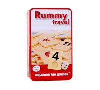 Aquamarine Games - DO003, Rummy da viaggio, 4 giocatori