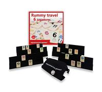 Aquamarine Gioco Da Tavolo Rummy Da Viaggio Per 6 Giocatori