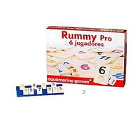 Aquamarine Ramino Pro Gioco Da Tavolo Per 6 Giocatori