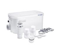 Aquamatix Trituratore Maceratore 250W Pompa Doccia 8m Docce Lavandini 100L/min