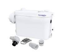 Aquamatix Trituratore Pompa Maceratore 400W Pompa per Acque reflue Sanitarie 100L/min Impianto di sollevamento 3 ingressi per WC sospesi a parete 6,5 m linea di trasporto verticale
