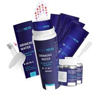 AQUANEXO 18 parametri, 125 strisce per il test dell'acqua potabile (5x25)+ 2x test dei batteri coliformi, strisce per il test del pH, tester dell'acqua potabile, misura della durezza dell'acqua