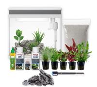 AquaOne HNE-380 Nano Acquario Completo 26L Con Decorazioni LED