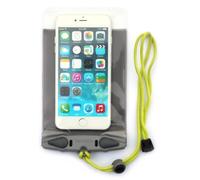 Aquapac Custodia impermeabile per telefono, taglia media, grigia | iPhone e Android, prodotto nel Regno Unito, escursionismo, mountain bike, certificato IPX8 fino a una profondità di 30 ft.