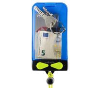 Aquapac KEYMASTER Blu/Trasparente - Protegge e trasporta chiavi, carte e piccoli oggetti di valore fino a 10 m o 30 piedi