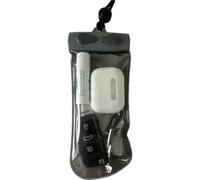 Aquapac Keymaster++ - Custodia per chiavi auto per nuoto, surf o kayak - Portamonete stagna sott'acqua - Custodia per il trasporto in plastica - Custodia per carte di credito, grigio, Keymaster ++,