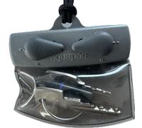 Aquapac Keymaster - Custodia per chiavi dell'auto, per nuoto, surf o kayak, portamonete in plastica, custodia per carte di credito, grigio, Keymaster Micro, Keymaster Micro