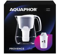 Aquaphor Filtro Acqua Provenza - 4,2L Filterkrug - inkl.1 X A5 Cartuccia, Bianco