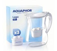 AQUAPHOR Caraffa filtrante Lago - Bianco (3 filtri Maxfor)