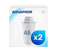 Aquaphor A5 Pacco 2 Cartucce Filtro Acqua, Aqualen Tecnologia,Privo-Bpa,350l