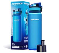 AQUAPHOR City Bottiglia D'Acqua Con Filtro, 500 Ml, In TRITAN, Senza BPA, Blu