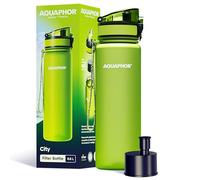 AQUAPHOR City Borraccia Filtrante in Tritan Senza BPA - Con Filtro Depuratore Acqua Integrato 500 ml - Lime