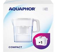 Aquaphor Filtro Acqua Brocca Compatto Bianco Incl. 1 Maxfor + & Leggermente
