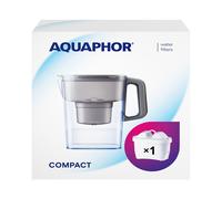 Aquaphor Filtro Acqua Brocca Compatto Grigio Incl. 1 Maxfor + & Leggermente