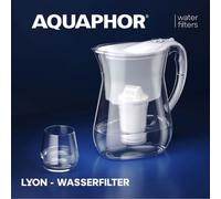 Aquaphor Lyon Filtro Acqua Filterkrug Incl. 1 X A5 Cartuccia Filtro Bianco