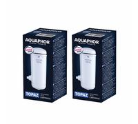 Aquaphor Pacco 2 Ersatz-Kartuschen Filtro Acqua per Il Wasserhahn-Filter Topazio