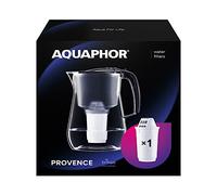 Aquaphor, Provance, caraffa filtrante per acqua, 4,2 litri Nero con cartuccia A5 Mg