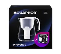 Aquaphor Set Provenza D'Acqua Caraffa Filtrante Incl. 2 X A5 Mg. Acqua,Bianco