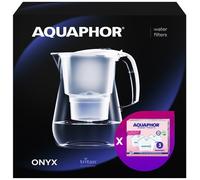 Aquaphor Set Acqua Onyx- D'Acqua Caraffa Filtrante Plus 3x Maxfor + Mg.