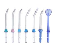 Aquapik® 100 idropulsore dentale Professionale | Elimina la Placca + Raccomandato dai dentisti + Cura i tuoi Impianti e Ortodonzia | 8 Ugelli + 10 Livelli di Pressione + Capacità 600 ml (ricambio)