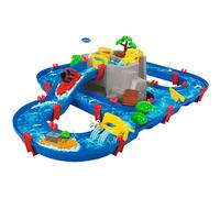 AquaPlay - MountainLake, 8700001542, +3 Anni, 69 Pezzi, Personaggi di Nils e Bo Inclusi, Due Barche