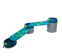 AquaPlay Mudway Flow - pista combinata per giochi d'acqua e sabbia, 2,3 m con serrature, piscine e cursori, sistema a incastro flessibile, resistente alle intemperie, gioco d'acqua naturale per