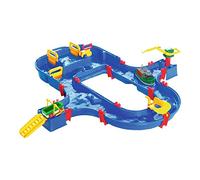 AquaPlay Super Set, 41 Pezzi Tavolo da Gioco per Esterni, Giocattolo da Giardino Adatto per Bambini dai 3 Anni in su