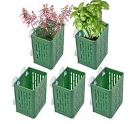 Aquaponics - Cestini per piante idroponiche, acquari, confezione da 5 pezzi, ideali per coltivazione di piante e piante