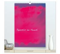 Aquarelle am Himmel (hochwertiger Premium Wandkalender 2026 DIN A2 hoch), Kunstdruck in Hochglanz: Wolkenbilder am Himmel sind die Vorlage für dreizehn Farbmotive, dezent oder kräftig im Ausdruck.