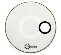 AQUARIAN DRUMHEADS RSM22W Regulator Series - 22 inch Drumhead - Black - W/Ring