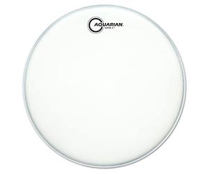 AQUARIAN DRUMHEADS TCS2-13 Super-2 Series - 13 inch - 2 Ply - White