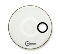 AQUARIAN DRUMHEADS RSM22W Regulator Series - 22 inch Drumhead - Black - W/Ring