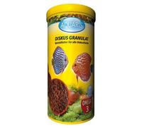 Aquaris Diskus granulato - 250 ml. Mangime per pesci di alta qualità per di 45 g