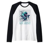Aquarist Angel fish Aquarium Enthusiast Maglia con Maniche Raglan