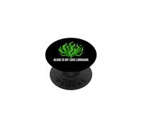 Aquarist Marine Biologist Algae Is My Love Language PopSockets PopGrip Adesivo