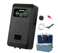 Aquarium Air Pump | Hydroponic Oxygen Pump | Adjustable Aquarium Aerator | Silent Fish Tank Pump | Waterproof Silent Aquarium Oxygen Pump For Aquatic Plants & Aquariums