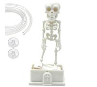 Aquarium Bubbler Decor - Dancing Skeleton Aquarium Aerating Ornament