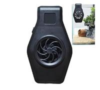 Aquarium Cooling Fan, Fish Tank Chiller, Compact Cooling Device with 2 Wind Speeds, Adjustable Clip On Design for Home, Uffici, Living Room Aquarium, 5.51x2.76x2.95 Inches