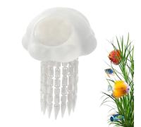 Aquarium Decoration Cave Jellyfish - Shaped Semi Enclosed Design Shrimp for
