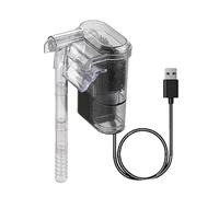 Aquarium External Filter Pump - 5.91x2.56x2.56 Inches Adjustable FlowsFilter,Quiet Fish Tank Filters, USB External Tank Filter, Suspended AquariumFilter For Fish And TurtleTank, Clean Water